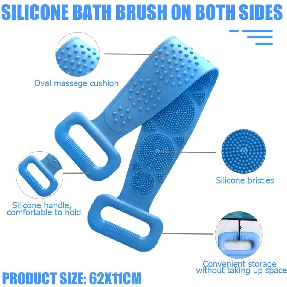 Silicone Body Cleaner | Shower Brush | Bath Belt