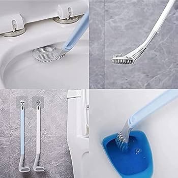Long Handled Silicone Toilet Brush