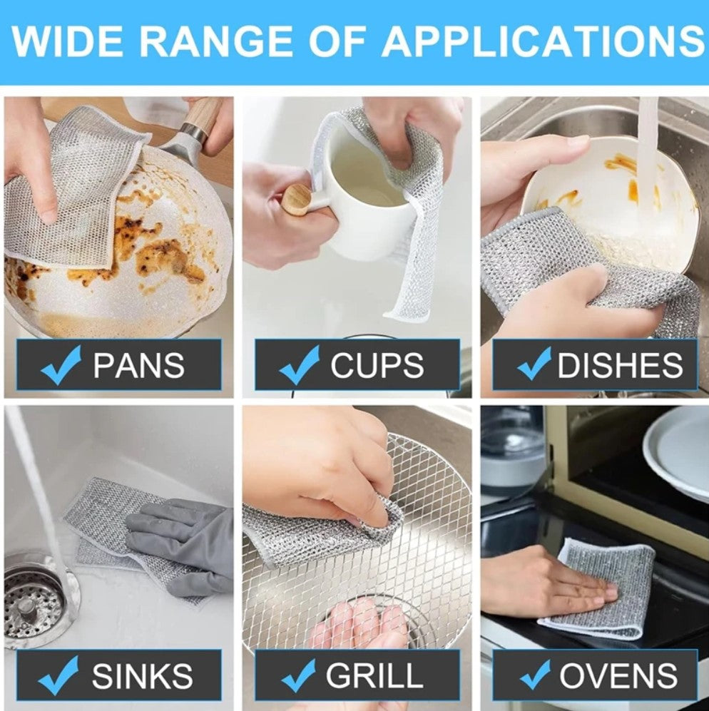 Imported Microfiber Kitchen Cleaning Cloths