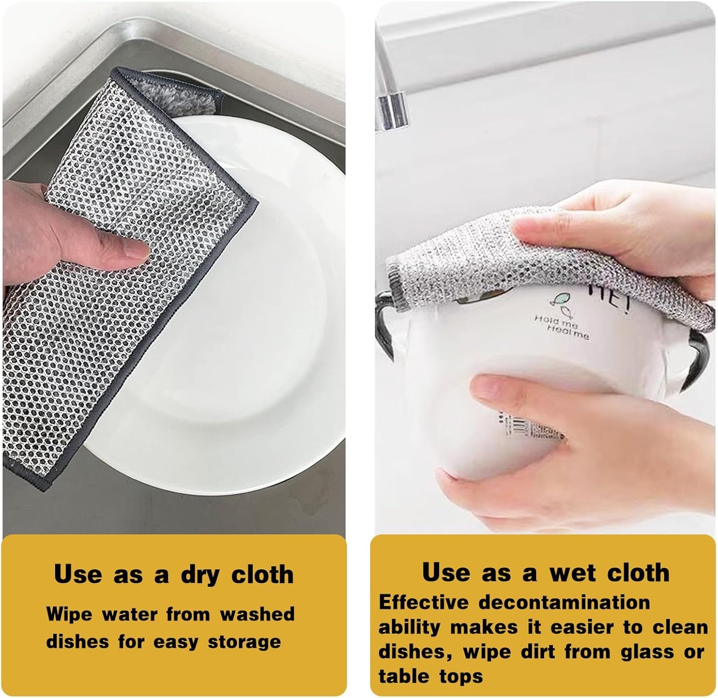 Imported Microfiber Kitchen Cleaning Cloths