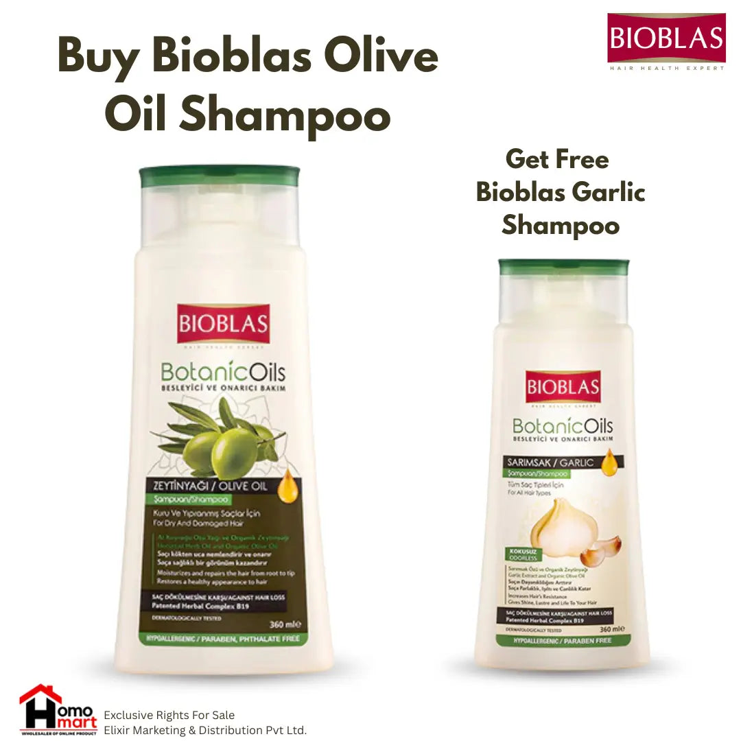 Bioblas Olive Oil Shampoo - 360ml