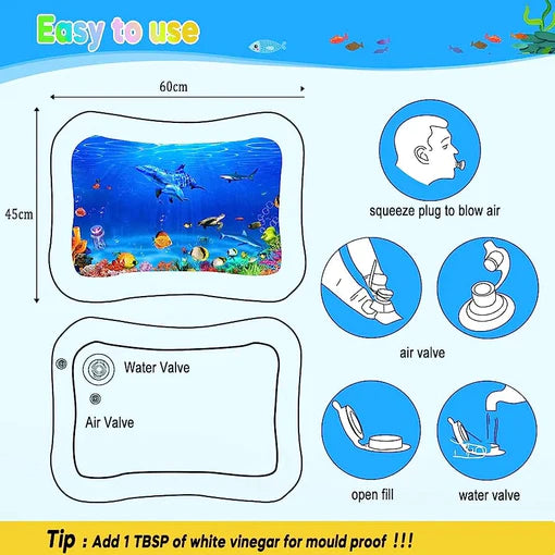 Multi-Design Baby Water Pad Mat