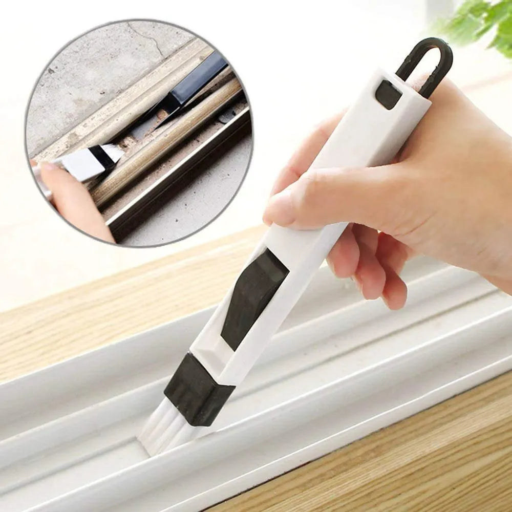 Mini 2-in-1 Multipurpose Window Cleaning Brush
