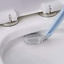 Long Handled Silicone Toilet Brush