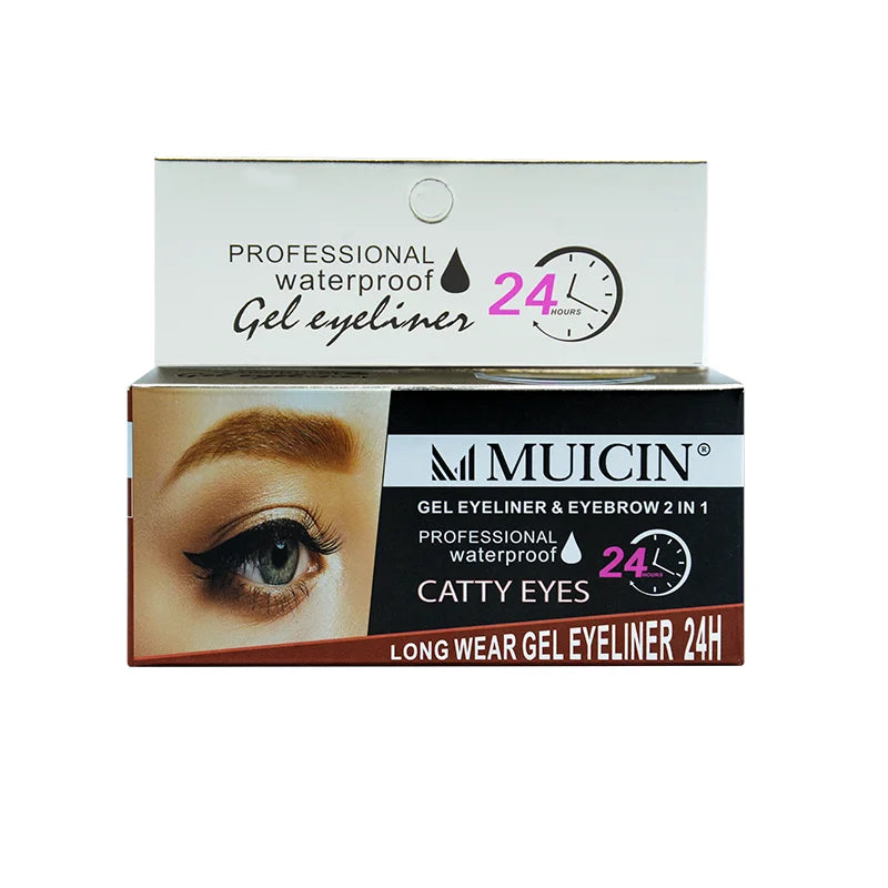 2 IN 1 Catty Eyes Gel Eyeliner - Perfect Wing & Brow Definition