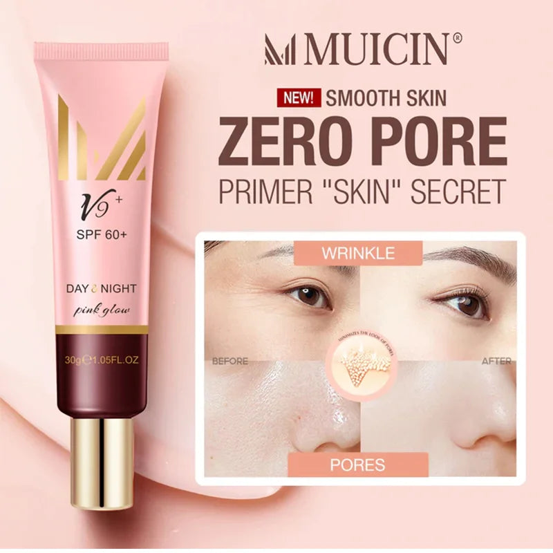 V9 PINK GLOW DAY & NIGHT CC PRIMER CREAM - YOUR PERFECT BASE