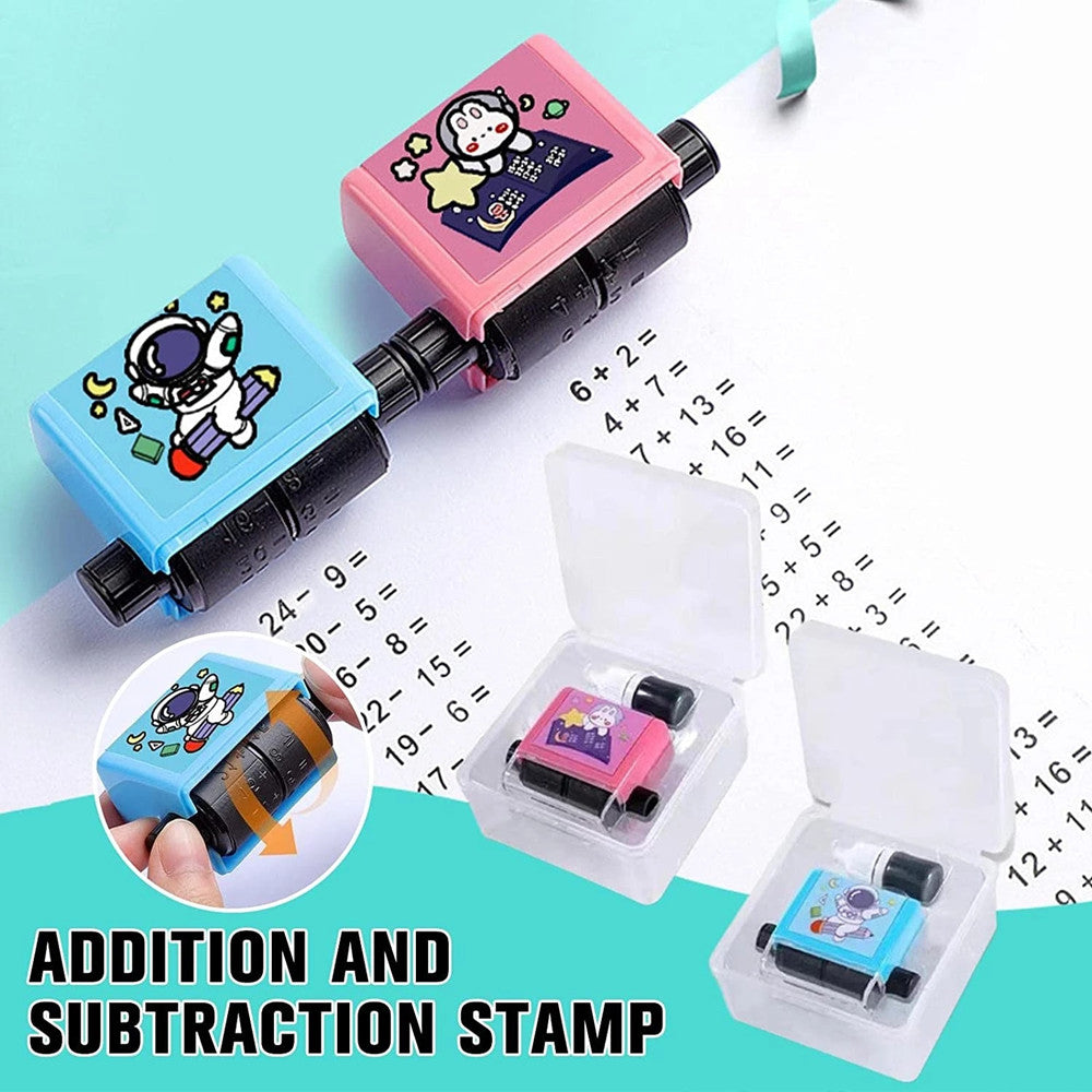 Math Add & Subtract Scroll Stamp (BUY 1 GET 1 FREE)