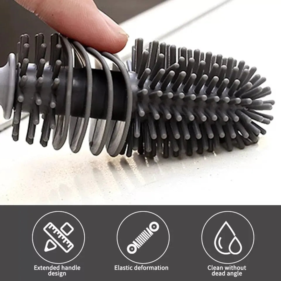 Silicone Long Handle Bottle Cleaning Brush