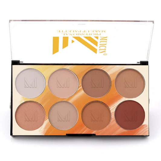 8 COLORS PROFESSIONAL CONTOUR PALETTE - MASTER CONTOURING