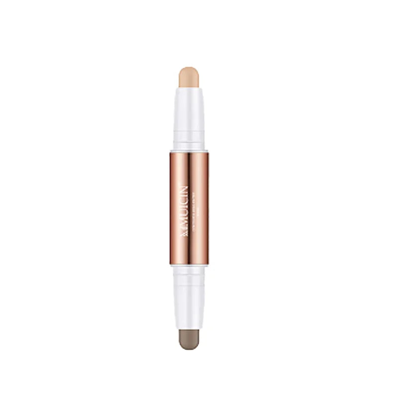 2 IN 1 3D Contour & Highlighter Stick - Dual Glow for Natural Radiance