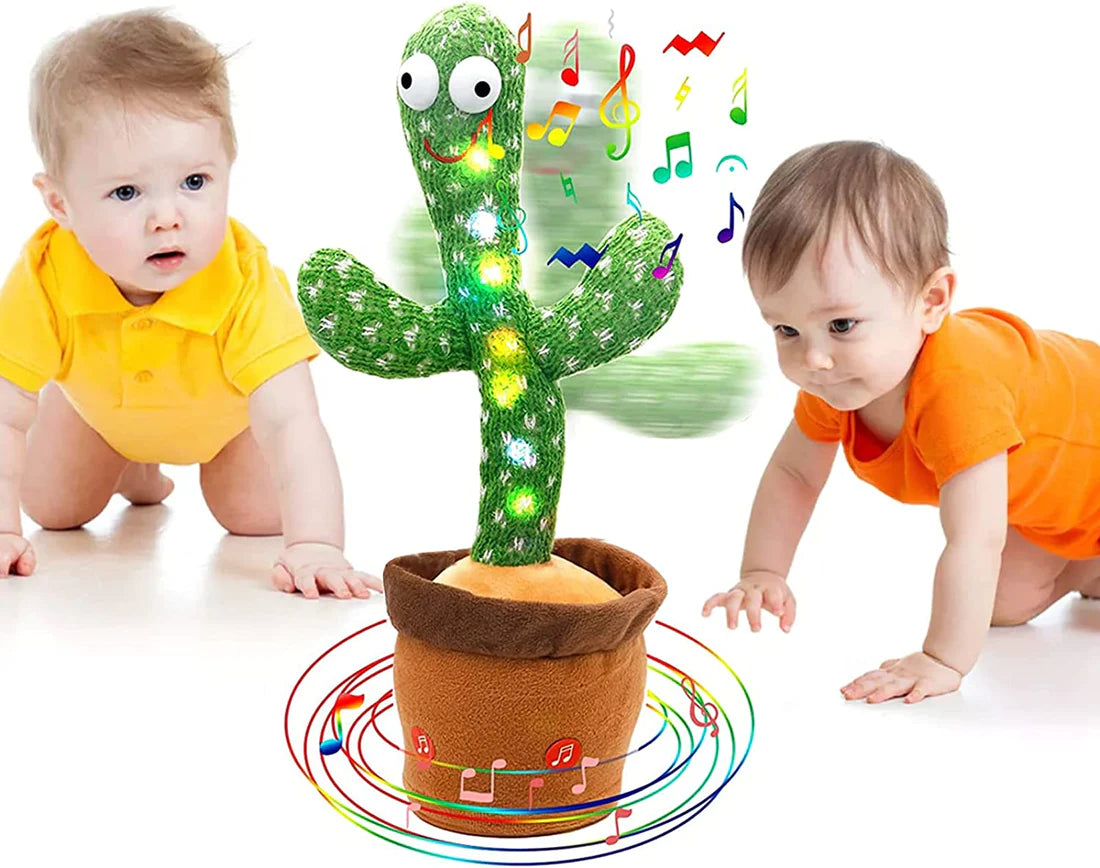 CACTUS TOY THAT DANCES AND RECORDS