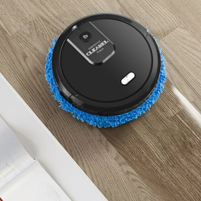 Wuzstar Robotic Vacuum Cleaner: Sweeping Robot Machine for Wet and Dry Smart Mopping, Automatic Sweeping Robot for Home Smart Cleaning with USB Charging