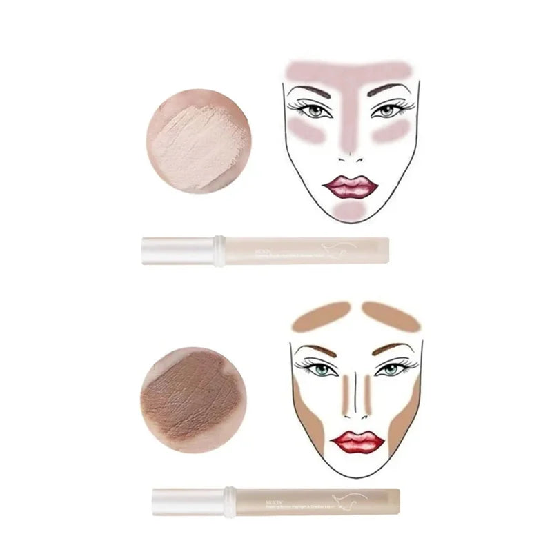 LIQUID MATTE CONCEALER, CONTOUR, & HIGHLIGHTER - SCULPT & SHINE