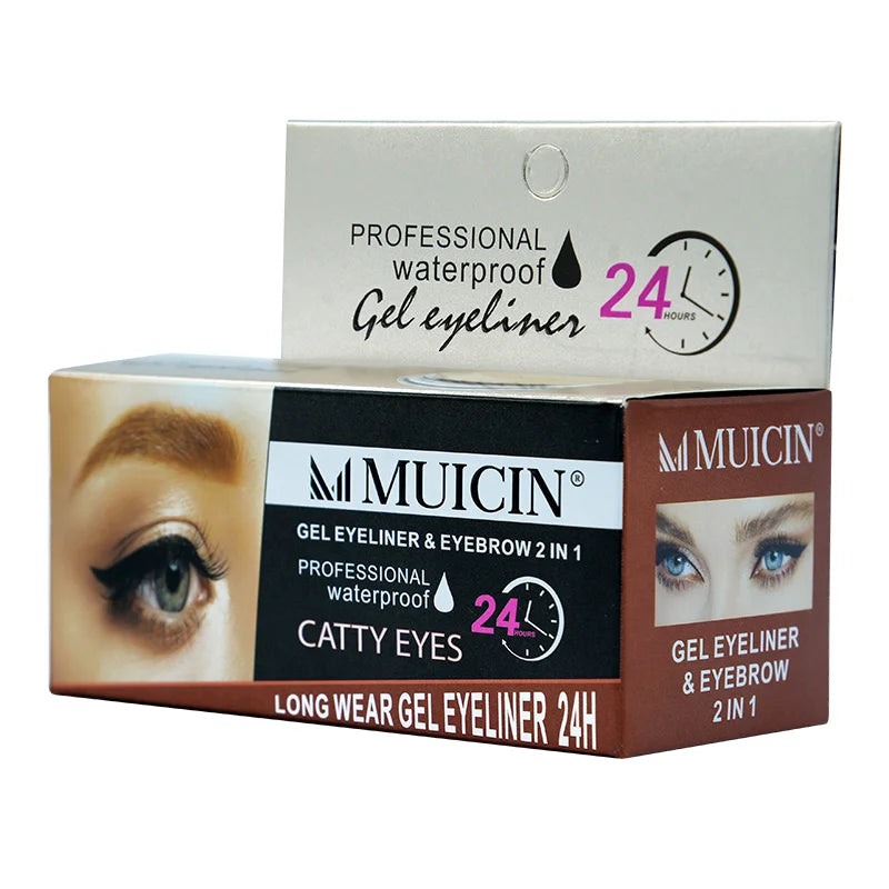 2 IN 1 Catty Eyes Gel Eyeliner - Perfect Wing & Brow Definition