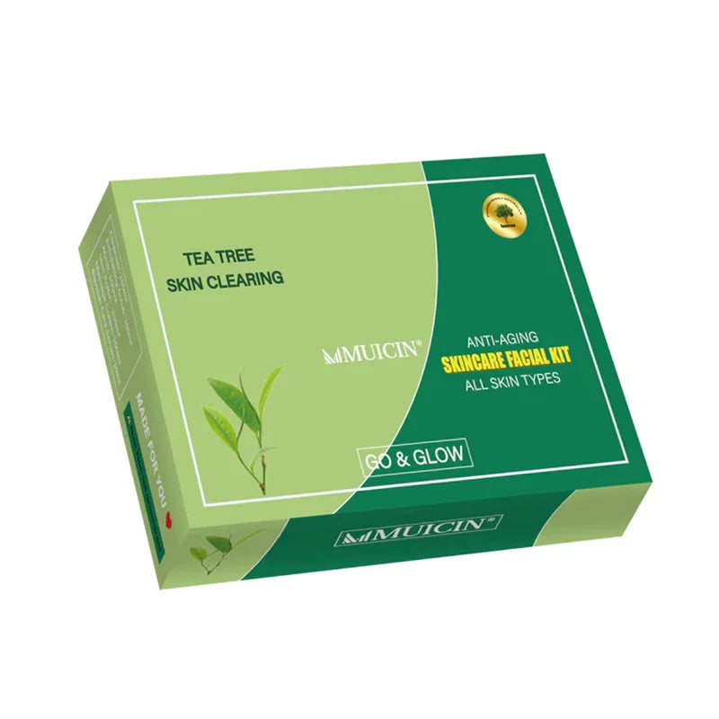 TEA TREE CLEAR & CLEAN FACIAL KIT - 6 STEPS - PURITY & BALANCE