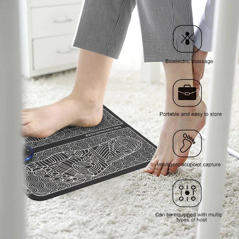 EMS FOOT MASSAGER PAD FOR PAIN RELIEF