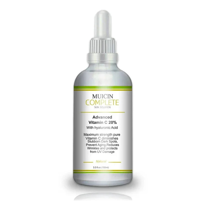 VITAMIN C + HYALURONIC ACID COMPLETE SKIN SOLUTION SERUM - HYDRATED BRIGHTNESS