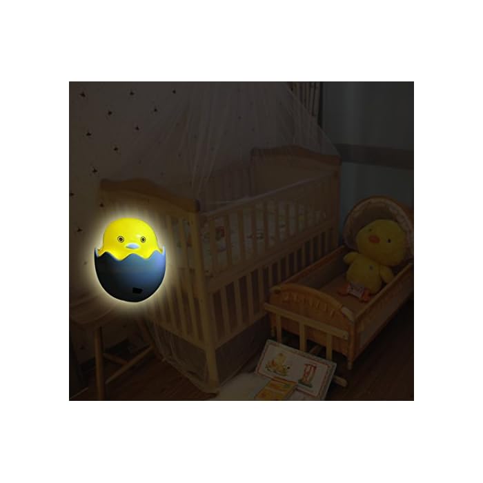 Modern Wireless Sensor LED Night Light with EU US Plug Mini Square Night Lights for Kids' Rooms and Bedrooms