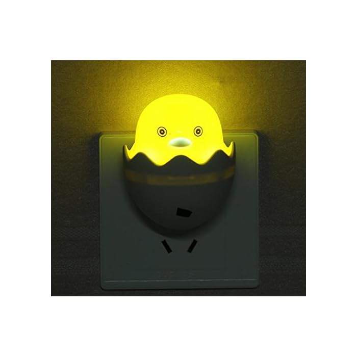 Modern Wireless Sensor LED Night Light with EU US Plug Mini Square Night Lights for Kids' Rooms and Bedrooms