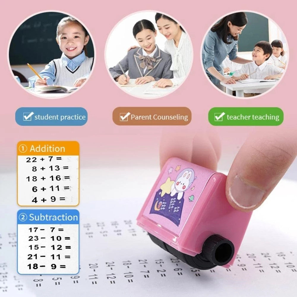 Math Add & Subtract Scroll Stamp (BUY 1 GET 1 FREE)