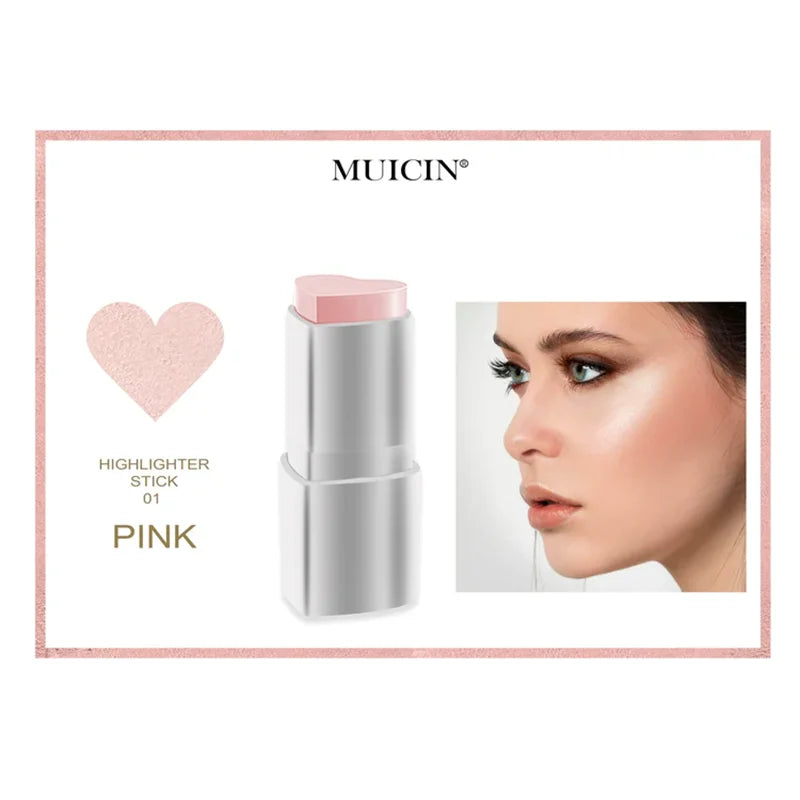 HEART HIGHLIGHTER STICK - GLOW FROM WITHIN