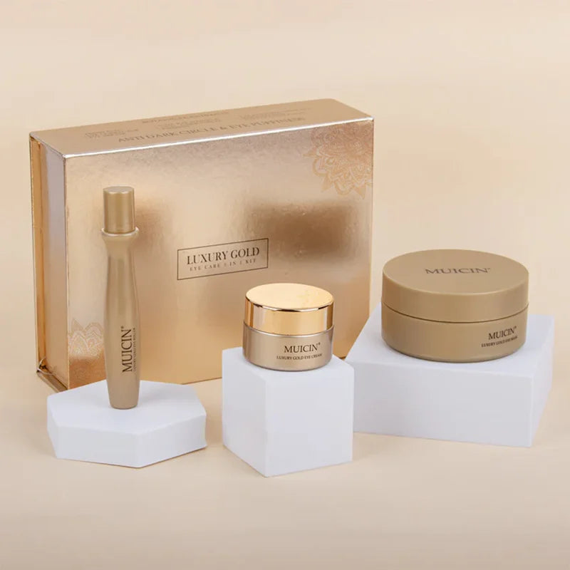 LUXURY GOLD COMPLETE EYE CARE KIT - PRECIOUS EYE RENEWAL