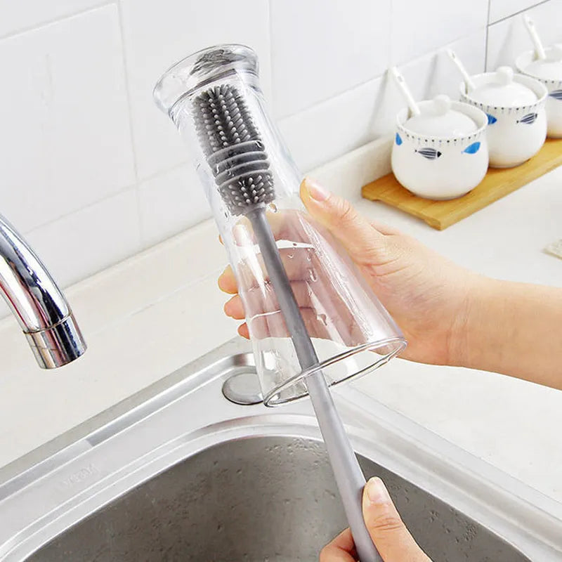 Silicone Long Handle Bottle Cleaning Brush