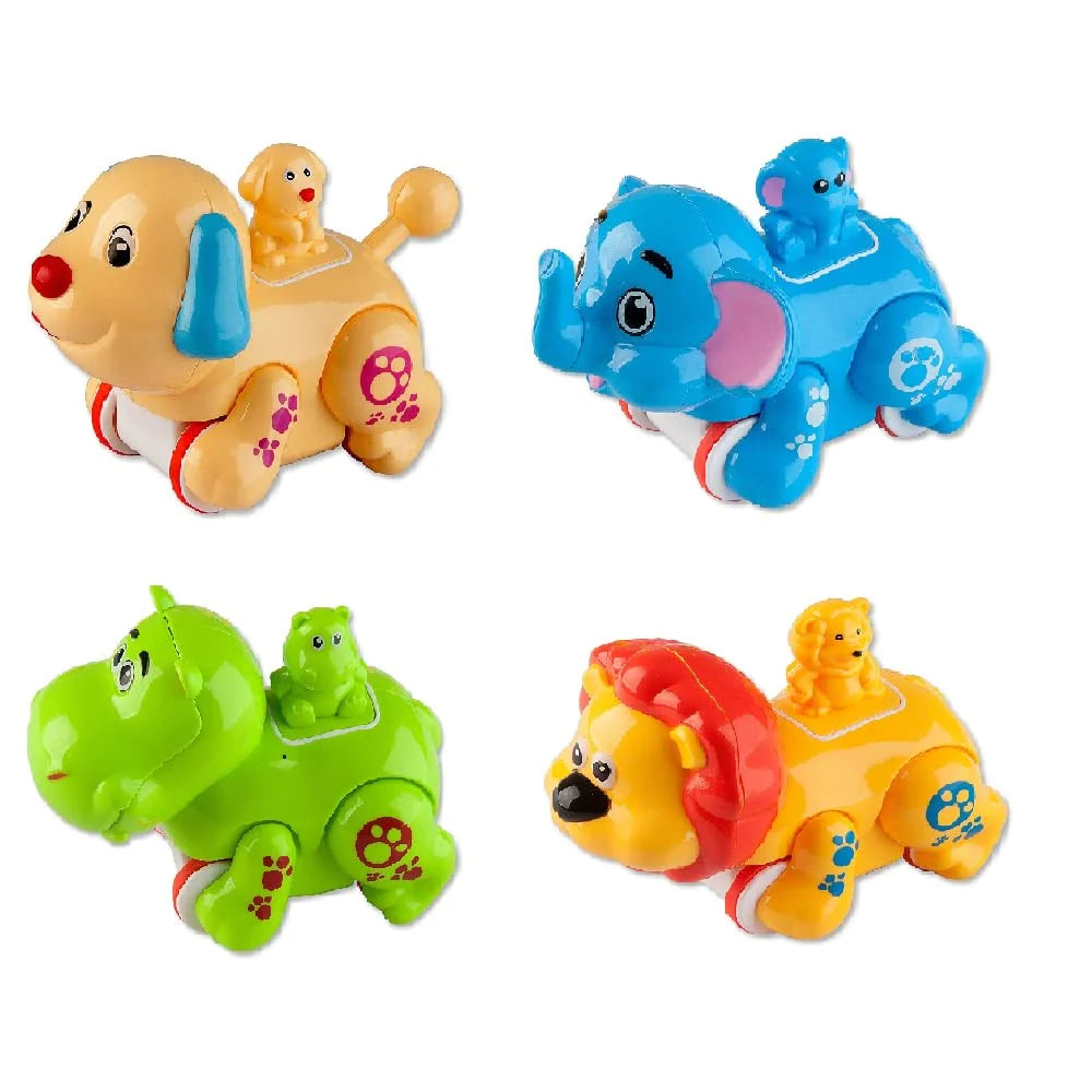 Friction Animal Toy Variety: Press and Go