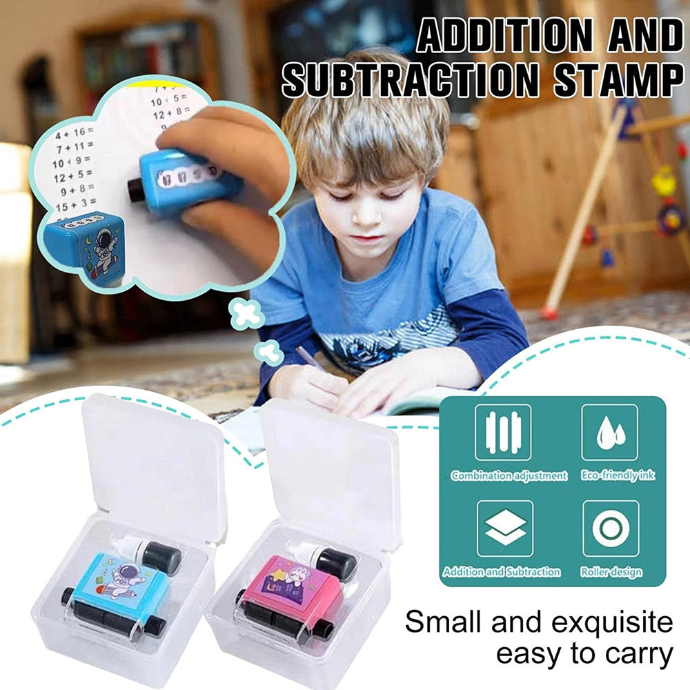 Math Add & Subtract Scroll Stamp (BUY 1 GET 1 FREE)