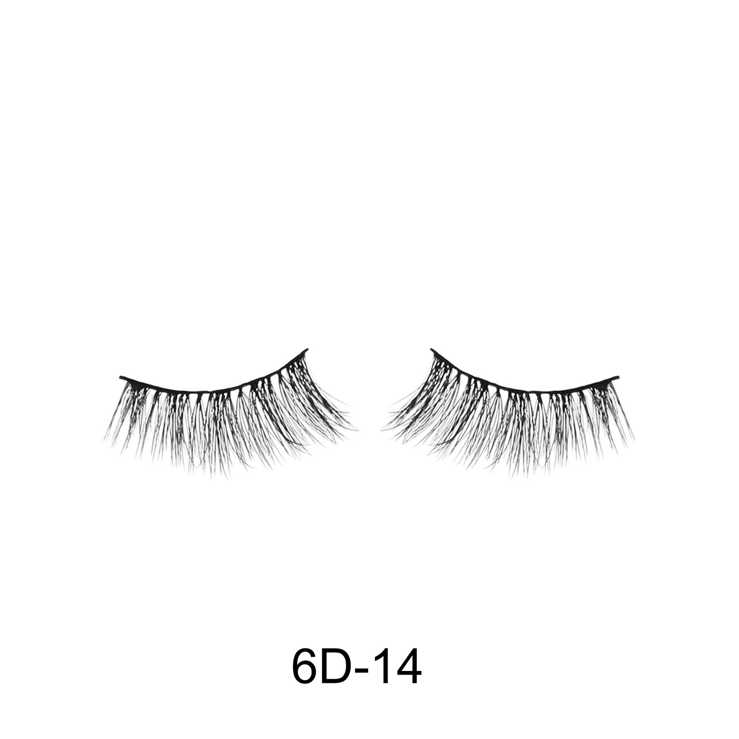 LUXURY FAUX EYELASHES SET - VOLUMINOUS GLAMOUR