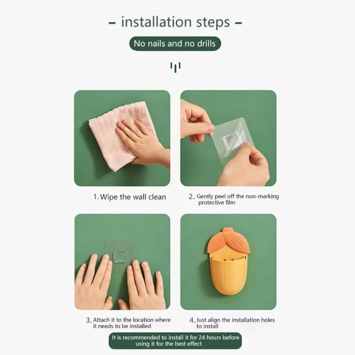 Multifunctional Corn Shape Self-Adhesive