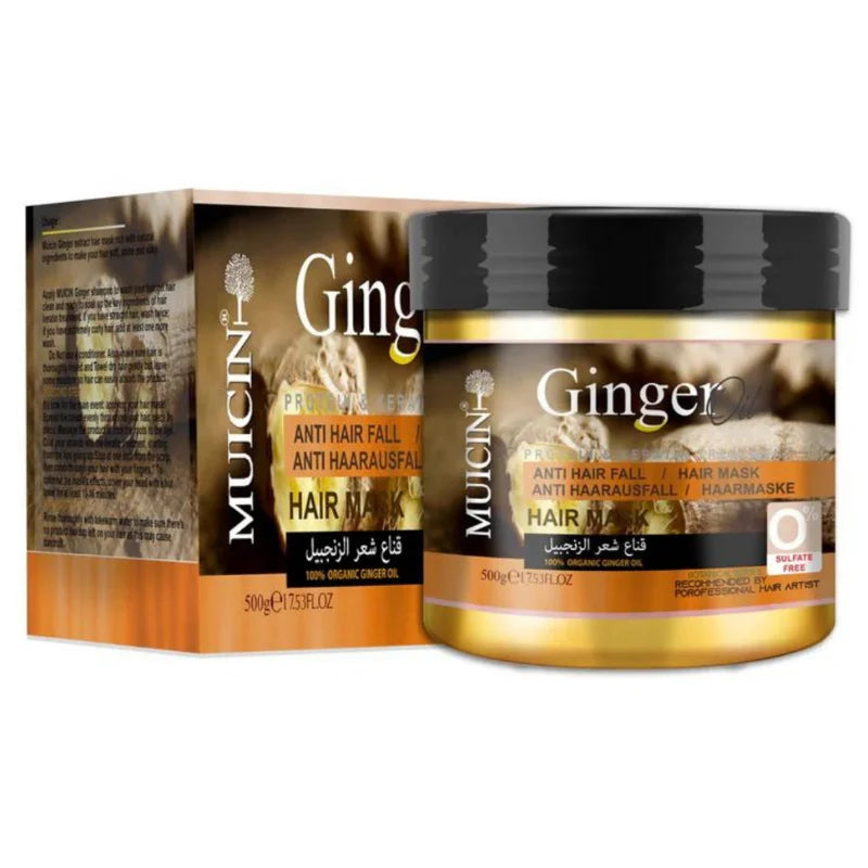 GINGER HAIR MASK - ANTI HAIR FALL - STRENGTHEN & REGENERATE