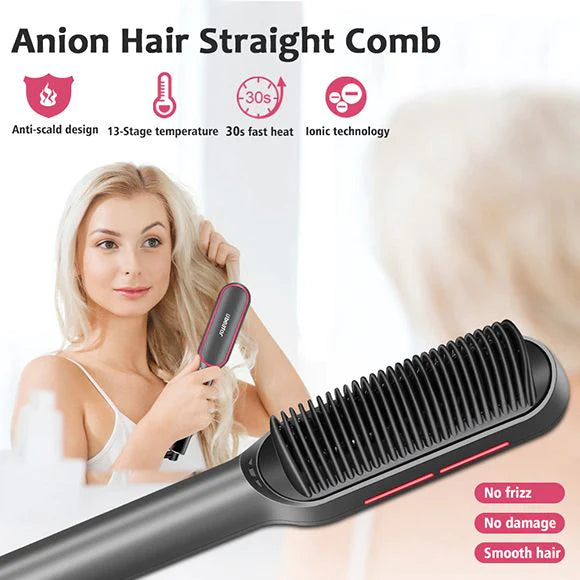 HAIR STRAIGHTENING COMB FOR WOMEN - LF909 – Homo Mart