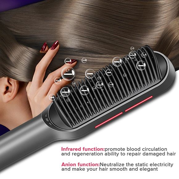 HAIR STRAIGHTENING COMB FOR WOMEN - LF909