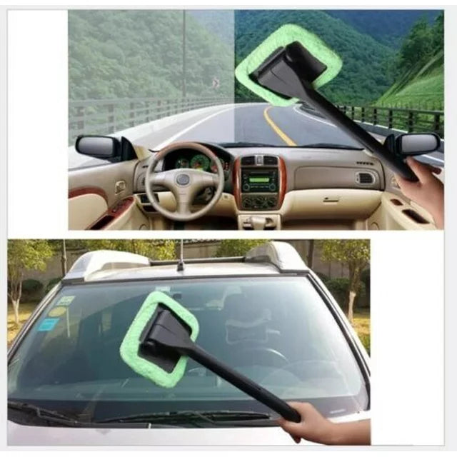 Microfiber Cloth Handle Washer and Windshield Wonder Cleaner for Cars