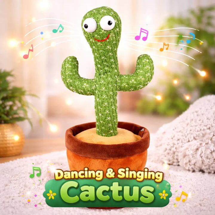 CACTUS TOY THAT DANCES AND RECORDS