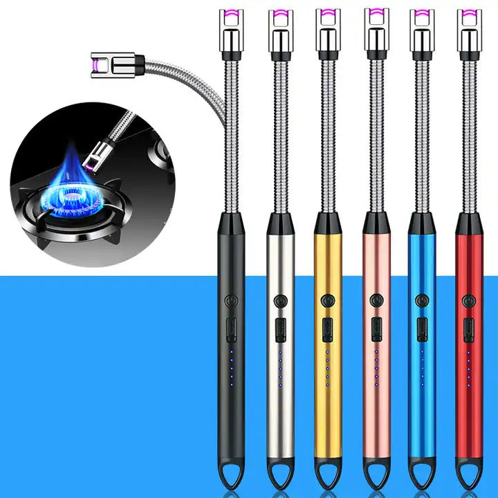 Rechargeable lighter, USB lighter, electronic stove lighter, kitchen igniter, and spark lighter