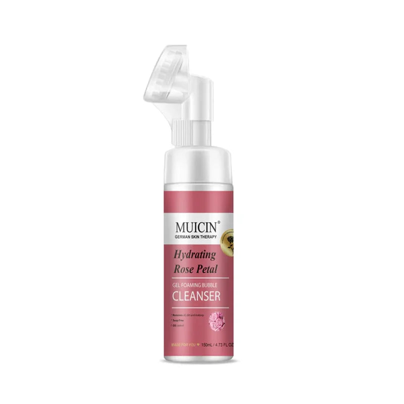 ROSE PETAL GEL FOAMING BUBBLE CLEANSER - FLORAL FRESHNESS BOOST