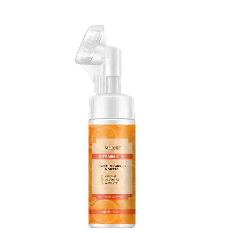 VITAMIN C BUBBLE FOAMING FACIAL CLEANSER - EFFERVESCENT CLEAN GLOW