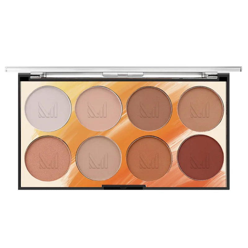 8 COLORS PROFESSIONAL CONTOUR PALETTE - MASTER CONTOURING