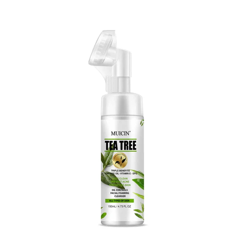 TEA TREE BUBBLE FOAMING FACIAL CLEANSER - PURIFYING FOAM MAGIC