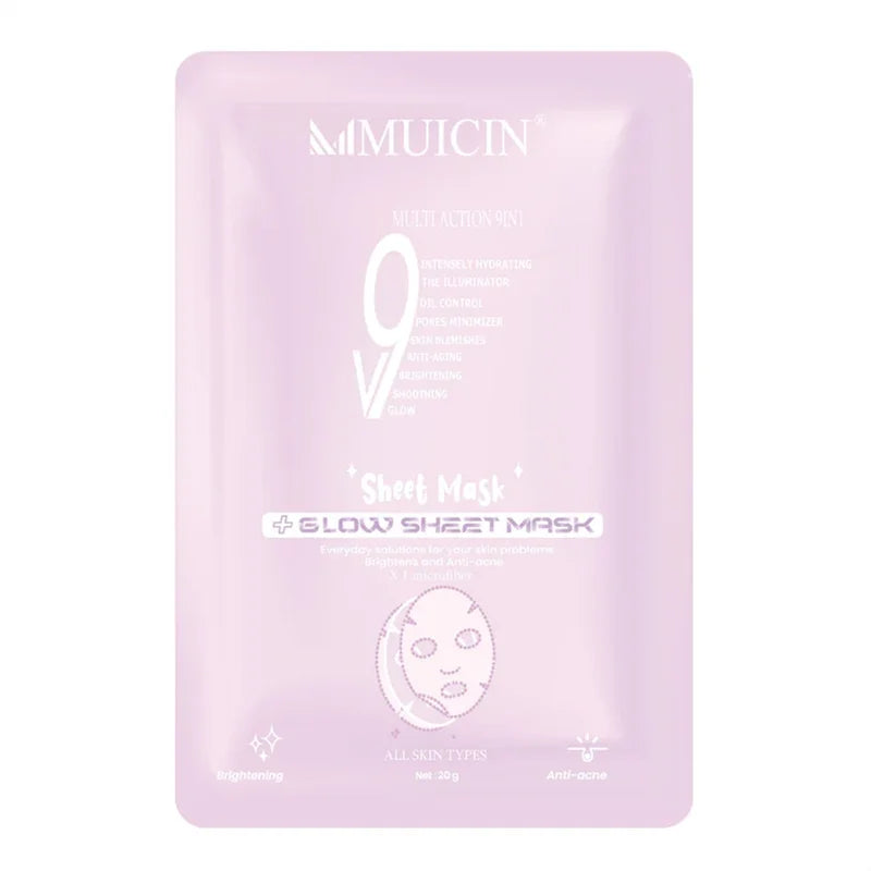 V9+ INTENSIVE HYDRATION SHEET MASK - QUENCH & GLOW