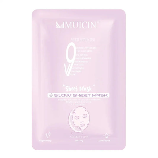 V9+ INTENSIVE HYDRATION SHEET MASK - QUENCH & GLOW