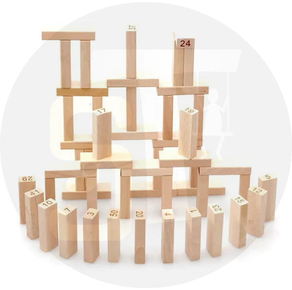 THE JENGA STACKING GAME