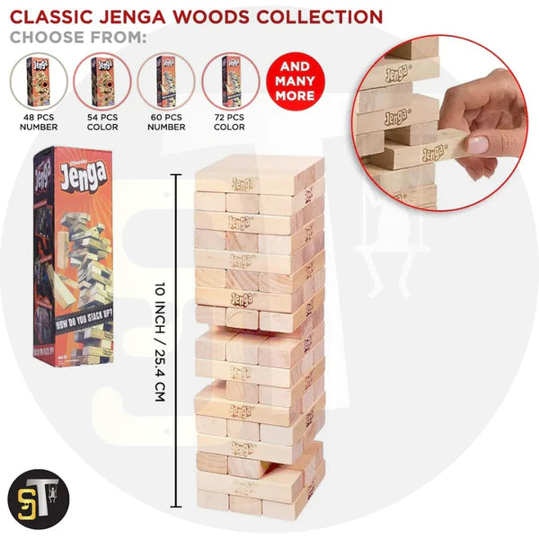 THE JENGA STACKING GAME