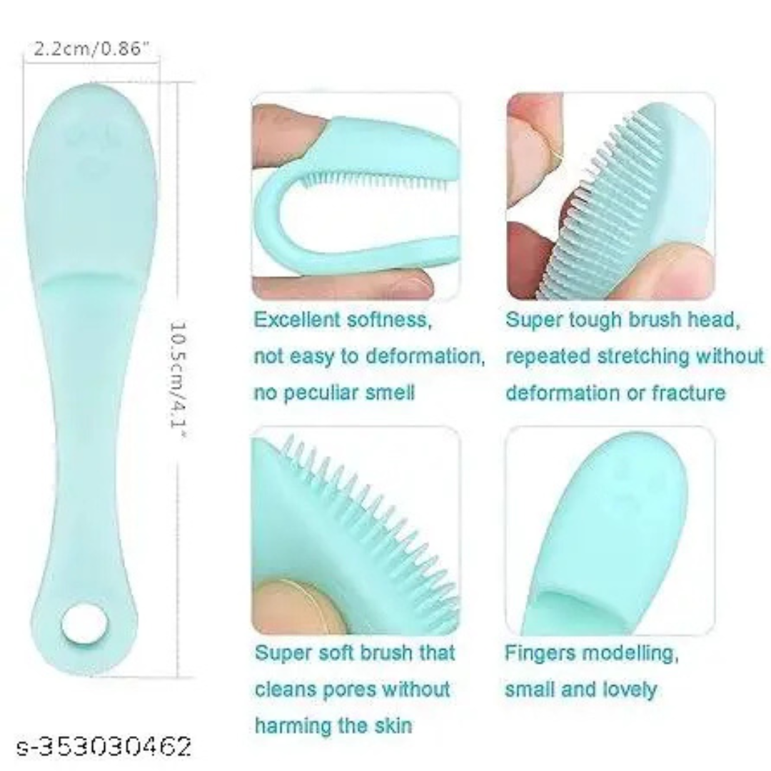 Silicone Face Cleaner Blackhead Remover Brush