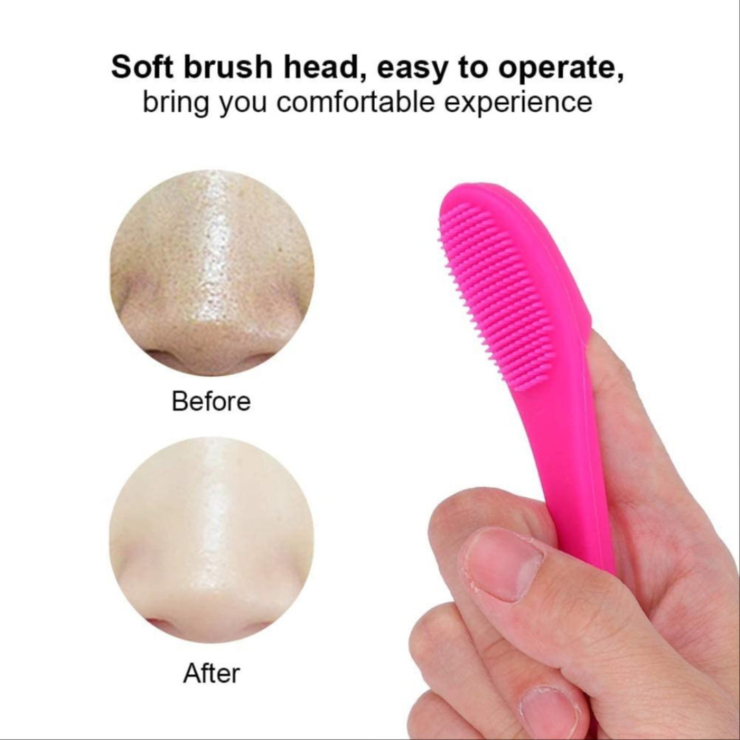 Silicone Face Cleaner Blackhead Remover Brush