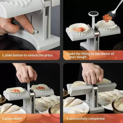 Automatic Double-Head Dumpling Maker for the Home