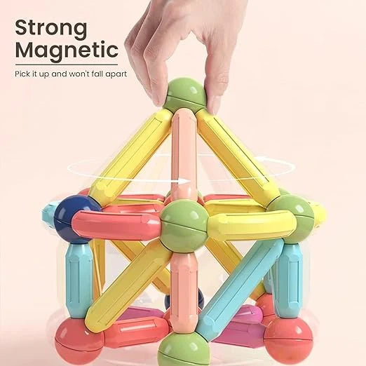 25Pcs Colorful Magnetic Puzzle Toy Game