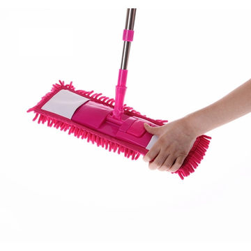 Fluorescent Mop Floor Cleaning with Microfiber Mop